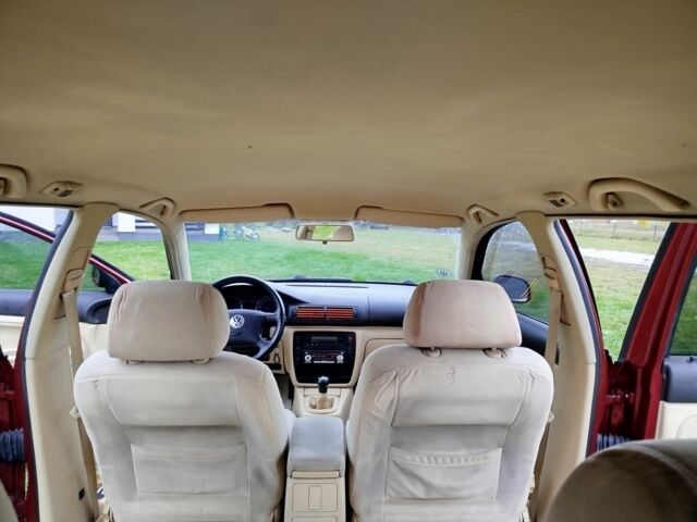 Фольксваген Пассат Вариант 2003 в Ковель на Automoto.ua Красный Фольксваген Пассат Вариант, объемом двигателя 1.9 л и пробегом 350 тыс. км за 3700 $, фото 20 на Automoto.ua