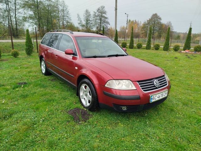 Фольксваген Пассат Вариант 2003 в Ковель на Automoto.ua Красный Фольксваген Пассат Вариант, объемом двигателя 1.9 л и пробегом 350 тыс. км за 3700 $, фото 11 на Automoto.ua