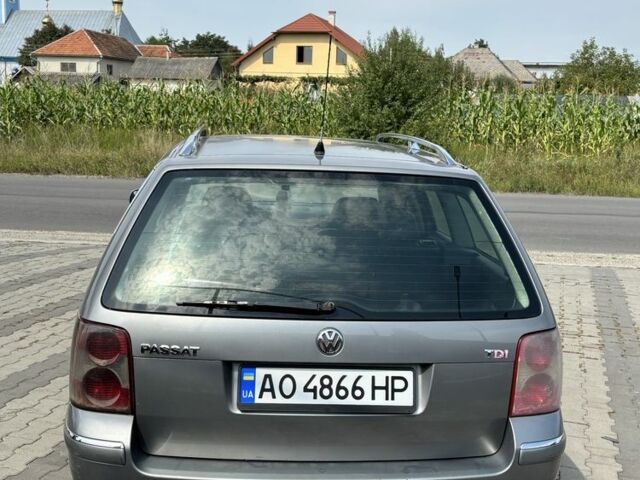 Фольксваген Пассат Вариант 2003 в Хусте на Automoto.ua Серый Фольксваген Пассат Вариант, объемом двигателя 1.9 л и пробегом 316 тыс. км за 3900 $, фото 5 на Automoto.ua