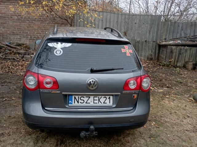 Серый Фольксваген Пассат Вариант, объемом двигателя 1.9 л и пробегом 307 тыс. км за 2750 $, фото 3 на Automoto.ua