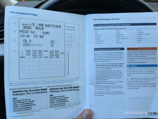 Серый Фольксваген Пассат Вариант, объемом двигателя 2 л и пробегом 131 тыс. км за 16300 $, фото 16 на Automoto.ua