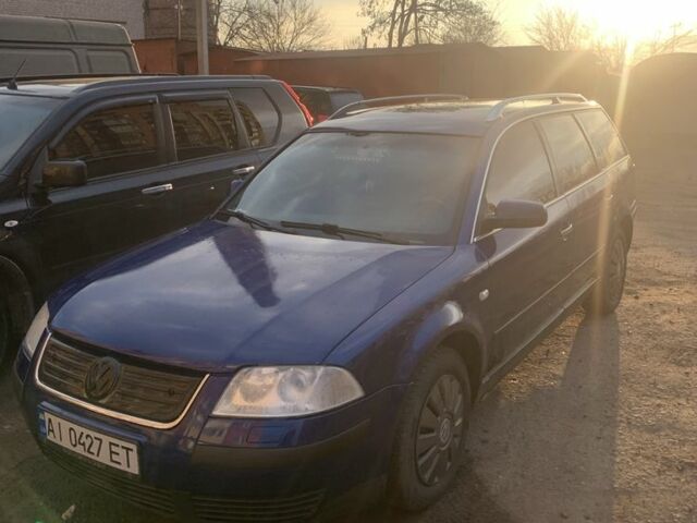 Синий Фольксваген Пассат Вариант, объемом двигателя 1.9 л и пробегом 380 тыс. км за 4150 $, фото 1 на Automoto.ua