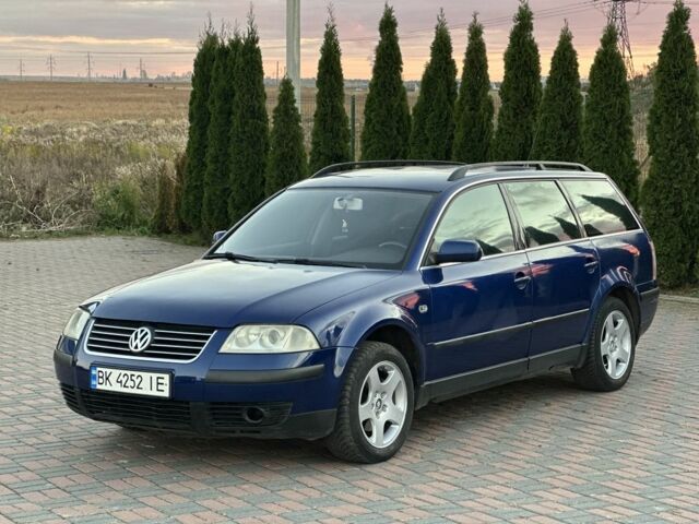 Фольксваген Пассат Вариант 2001 в Ровно на Automoto.ua Синий Фольксваген Пассат Вариант, объемом двигателя 1.9 л и пробегом 382 тыс. км за 3950 $, фото 1 на Automoto.ua