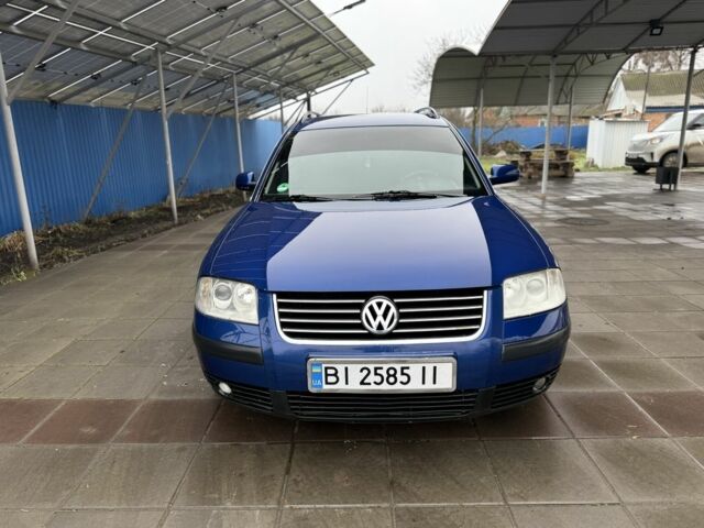 Синий Фольксваген Пассат Вариант, объемом двигателя 2 л и пробегом 250 тыс. км за 3850 $, фото 1 на Automoto.ua