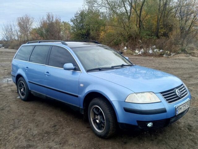 Фольксваген Пассат Варіант 2002 у Сумах на Automoto.ua Синій Фольксваген Пассат Варіант, об'ємом двигуна 1.9 л та пробігом 340 тис. км за 4400 $, фото 3 на Automoto.ua