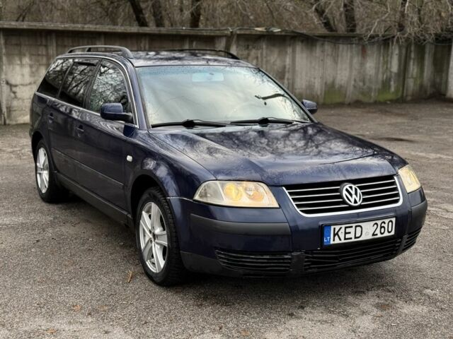 Синий Фольксваген Пассат Вариант, объемом двигателя 1.9 л и пробегом 355 тыс. км за 2300 $, фото 3 на Automoto.ua