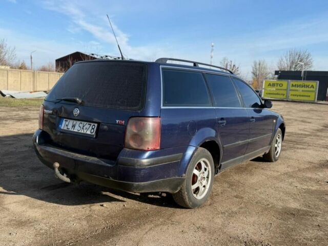 Синий Фольксваген Пассат Вариант, объемом двигателя 1.9 л и пробегом 200 тыс. км за 1400 $, фото 2 на Automoto.ua