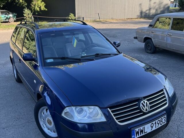 Фольксваген Пассат Вариант 2004 в Полтаве на Automoto.ua Синий Фольксваген Пассат Вариант, объемом двигателя 1.9 л и пробегом 238 тыс. км за 2300 $, фото 1 на Automoto.ua