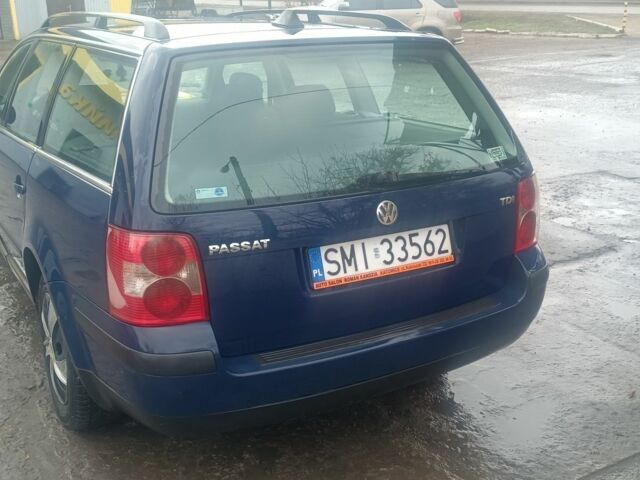 Синий Фольксваген Пассат Вариант, объемом двигателя 1.9 л и пробегом 424 тыс. км за 2299 $, фото 1 на Automoto.ua