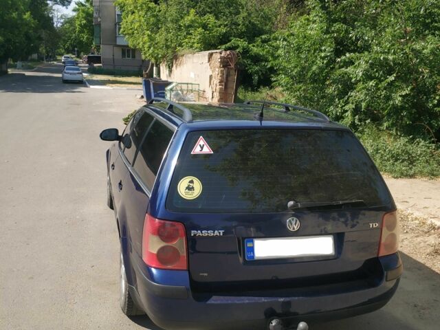 Синий Фольксваген Пассат Вариант, объемом двигателя 1.9 л и пробегом 380 тыс. км за 3200 $, фото 2 на Automoto.ua