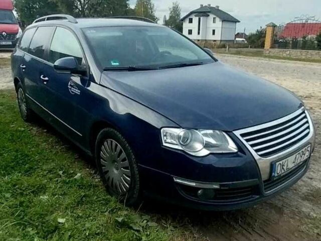 Фольксваген Пассат Вариант 2006 в Рокитное на Automoto.ua Синий Фольксваген Пассат Вариант, объемом двигателя 2 л и пробегом 350 тыс. км за 2500 $, фото 4 на Automoto.ua