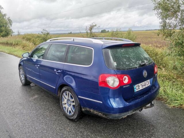 Фольксваген Пассат Вариант 2006 в Сосницы на Automoto.ua Синий Фольксваген Пассат Вариант, объемом двигателя 2 л и пробегом 400 тыс. км за 5650 $, фото 1 на Automoto.ua