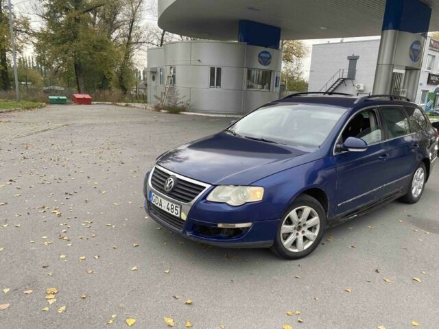 Фольксваген Пассат Вариант 2006 в Кременчуге на Automoto.ua Синий Фольксваген Пассат Вариант, объемом двигателя 2 л и пробегом 200 тыс. км за 1800 $, фото 1 на Automoto.ua