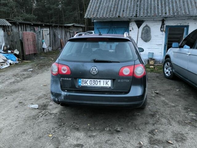 Фольксваген Пассат Вариант 2007 в Березно на Automoto.ua Синий Фольксваген Пассат Вариант, объемом двигателя 2 л и пробегом 300 тыс. км за 3250 $, фото 3 на Automoto.ua