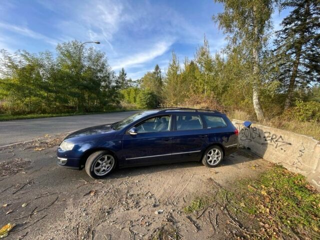 Синий Фольксваген Пассат Вариант, объемом двигателя 2 л и пробегом 383 тыс. км за 5207 $, фото 1 на Automoto.ua