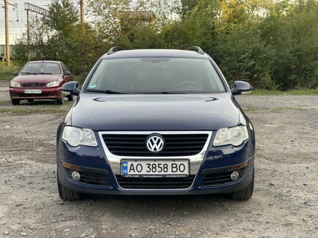 Фольксваген Пассат Вариант 2008 в Мукачеве на Automoto.ua Синий Фольксваген Пассат Вариант, объемом двигателя 2 л и пробегом 200 тыс. км за 5450 $, фото 3 на Automoto.ua