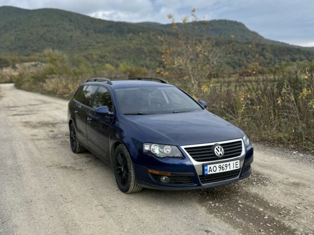 Фольксваген Пассат Вариант 2008 в Хусте на Automoto.ua Синий Фольксваген Пассат Вариант, объемом двигателя 2 л и пробегом 290 тыс. км за 5200 $, фото 3 на Automoto.ua