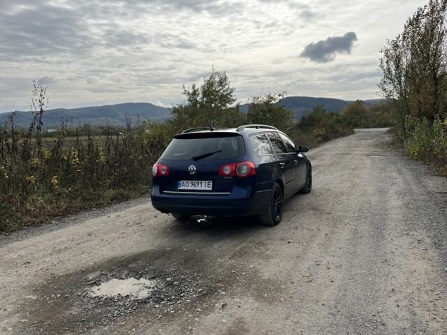 Фольксваген Пассат Вариант 2008 в Хусте на Automoto.ua Синий Фольксваген Пассат Вариант, объемом двигателя 2 л и пробегом 290 тыс. км за 5200 $, фото 5 на Automoto.ua