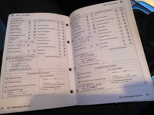 Синий Фольксваген Пассат Вариант, объемом двигателя 2 л и пробегом 307 тыс. км за 4900 $, фото 19 на Automoto.ua