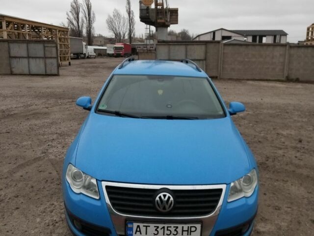Синий Фольксваген Пассат Вариант, объемом двигателя 2 л и пробегом 395 тыс. км за 6200 $, фото 1 на Automoto.ua
