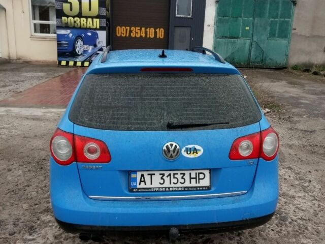 Синий Фольксваген Пассат Вариант, объемом двигателя 2 л и пробегом 395 тыс. км за 6200 $, фото 6 на Automoto.ua