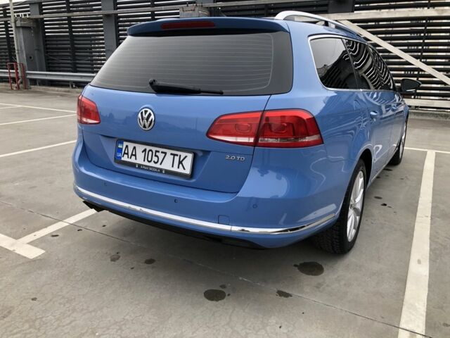 Фольксваген Пассат Варіант 2014 у Софіївська Борщагівка на Automoto.ua Синій Фольксваген Пассат Варіант, об'ємом двигуна 2 л та пробігом 225 тис. км за 9500 $, фото 9 на Automoto.ua