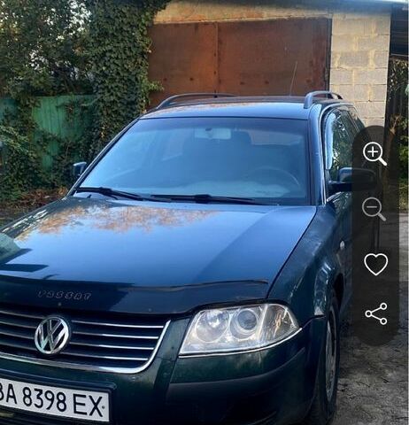 Зеленый Фольксваген Пассат Вариант, объемом двигателя 2 л и пробегом 412 тыс. км за 2650 $, фото 4 на Automoto.ua