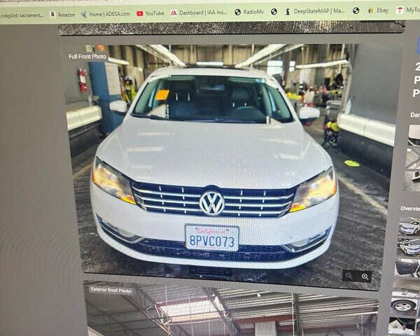 Белый Фольксваген Пассат, объемом двигателя 1.97 л и пробегом 176 тыс. км за 12850 $, фото 21 на Automoto.ua