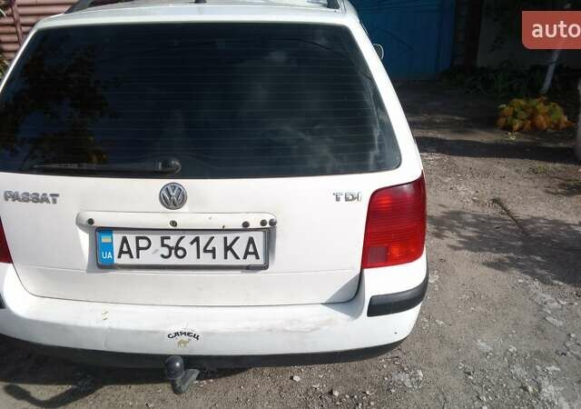 Белый Фольксваген Пассат, объемом двигателя 1.9 л и пробегом 591 тыс. км за 4000 $, фото 1 на Automoto.ua