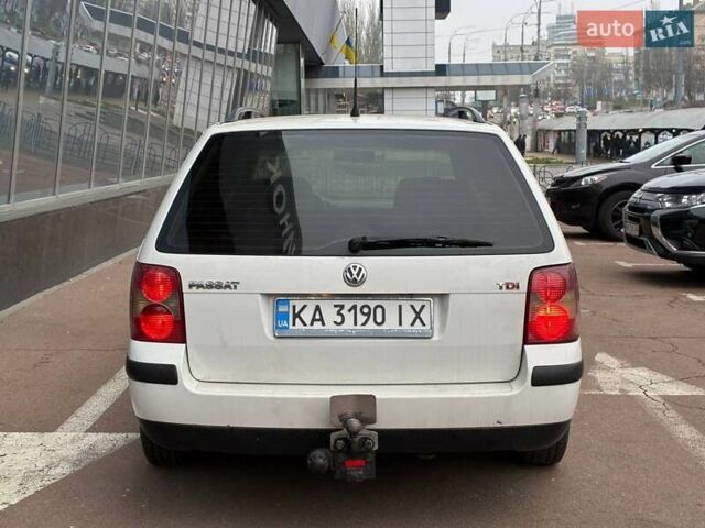 Белый Фольксваген Пассат, объемом двигателя 1.9 л и пробегом 368 тыс. км за 4700 $, фото 5 на Automoto.ua
