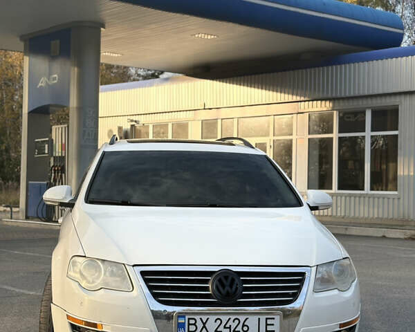 Фольксваген Пассат 2007 в Славуте на Automoto.ua Белый Фольксваген Пассат, объемом двигателя 2 л и пробегом 210 тыс. км за 6700 $, фото 11 на Automoto.ua