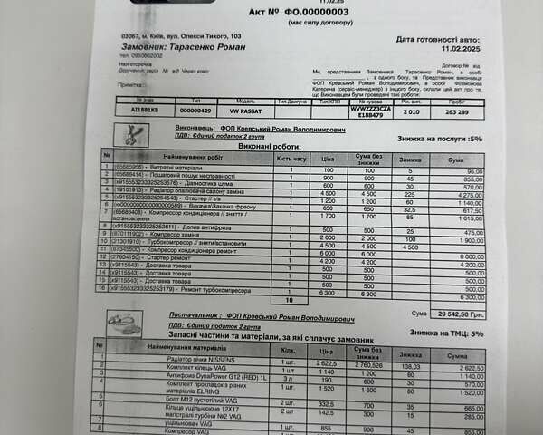 Белый Фольксваген Пассат, объемом двигателя 1.39 л и пробегом 273 тыс. км за 8800 $, фото 51 на Automoto.ua