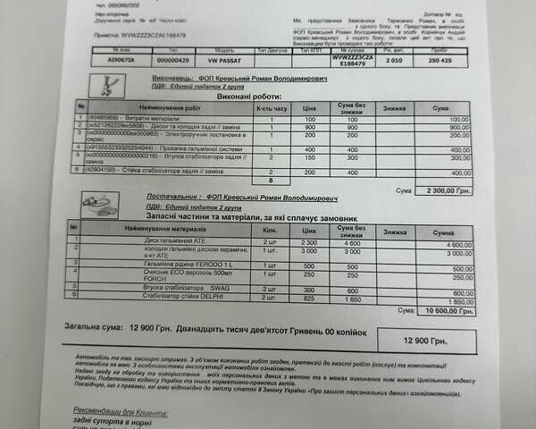 Белый Фольксваген Пассат, объемом двигателя 1.39 л и пробегом 273 тыс. км за 8800 $, фото 54 на Automoto.ua