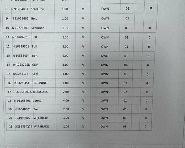 Белый Фольксваген Пассат, объемом двигателя 1.97 л и пробегом 275 тыс. км за 16499 $, фото 54 на Automoto.ua