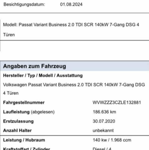 Белый Фольксваген Пассат, объемом двигателя 1.97 л и пробегом 186 тыс. км за 24200 $, фото 66 на Automoto.ua