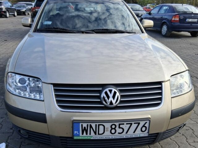 Бежевый Фольксваген Пассат, объемом двигателя 1.9 л и пробегом 280 тыс. км за 1600 $, фото 1 на Automoto.ua