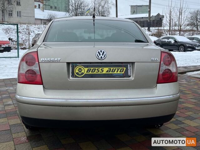 Бежевий Фольксваген Пассат, об'ємом двигуна 2 л та пробігом 182 тис. км за 6000 $, фото 5 на Automoto.ua