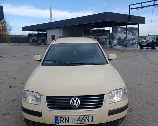 Фольксваген Пассат 2004 в Гниване на Automoto.ua Бежевый Фольксваген Пассат, объемом двигателя 1.9 л и пробегом 320 тыс. км за 1600 $, фото 1 на Automoto.ua