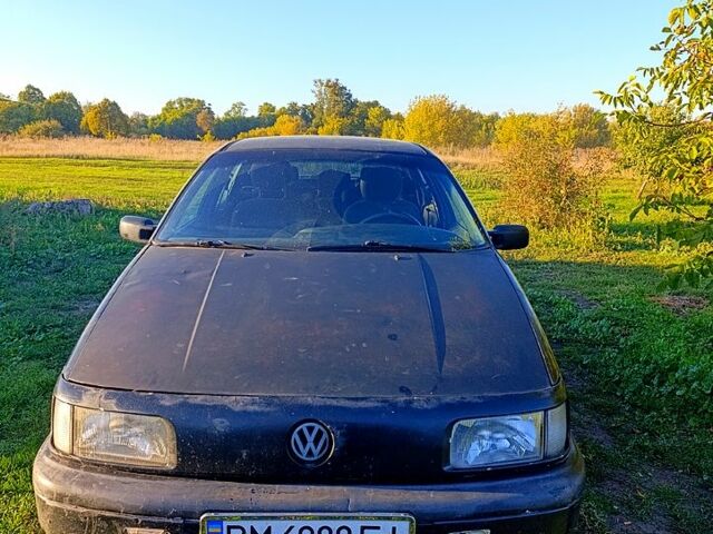 Черный Фольксваген Пассат, объемом двигателя 2 л и пробегом 315 тыс. км за 2300 $, фото 1 на Automoto.ua