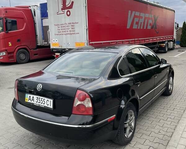 Черный Фольксваген Пассат, объемом двигателя 1.8 л и пробегом 262 тыс. км за 3700 $, фото 3 на Automoto.ua