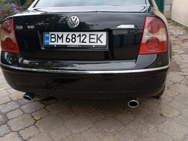 Черный Фольксваген Пассат, объемом двигателя 2.8 л и пробегом 332 тыс. км за 3950 $, фото 4 на Automoto.ua