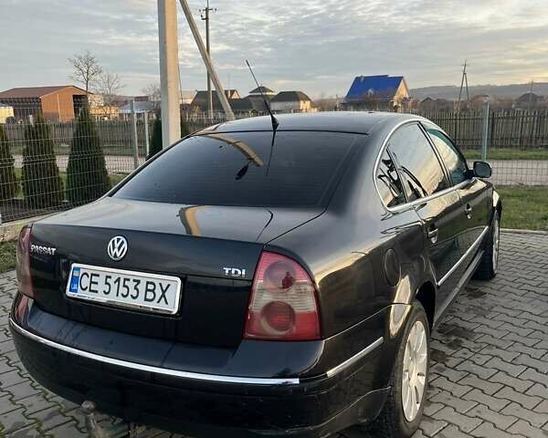 Черный Фольксваген Пассат, объемом двигателя 1.9 л и пробегом 370 тыс. км за 4500 $, фото 2 на Automoto.ua