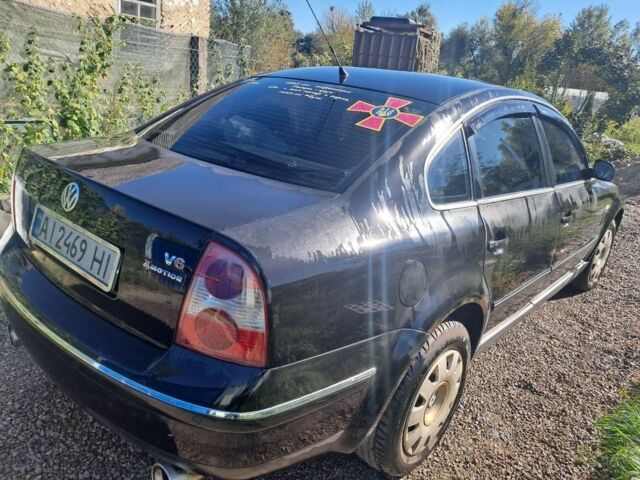 Черный Фольксваген Пассат, объемом двигателя 3 л и пробегом 386 тыс. км за 4100 $, фото 1 на Automoto.ua