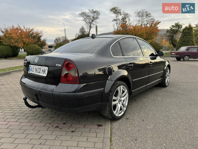Черный Фольксваген Пассат, объемом двигателя 1.9 л и пробегом 324 тыс. км за 3850 $, фото 4 на Automoto.ua
