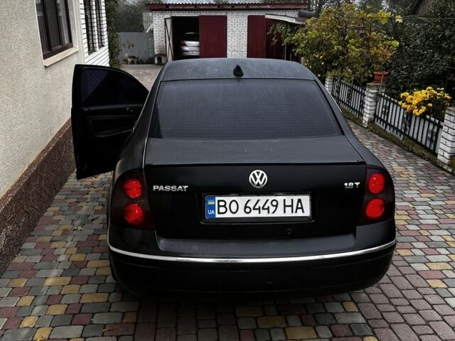 Черный Фольксваген Пассат, объемом двигателя 1.8 л и пробегом 265 тыс. км за 4600 $, фото 1 на Automoto.ua