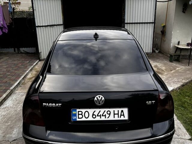 Черный Фольксваген Пассат, объемом двигателя 1.8 л и пробегом 265 тыс. км за 4600 $, фото 7 на Automoto.ua
