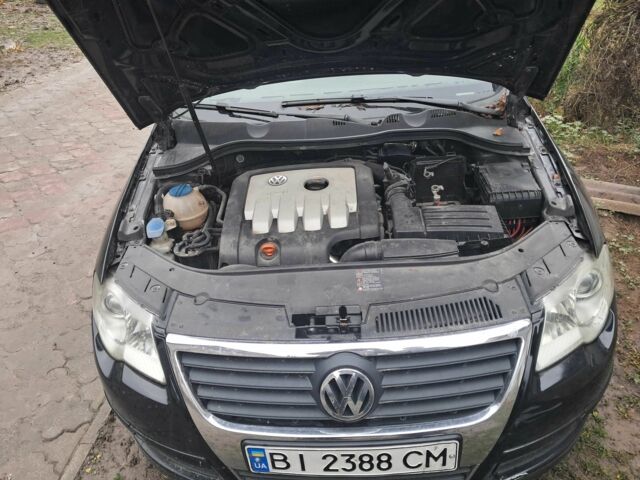 Черный Фольксваген Пассат, объемом двигателя 2 л и пробегом 200 тыс. км за 3400 $, фото 2 на Automoto.ua