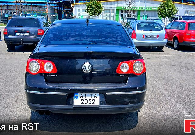 Черный Фольксваген Пассат, объемом двигателя 2 л и пробегом 233 тыс. км за 4200 $, фото 2 на Automoto.ua