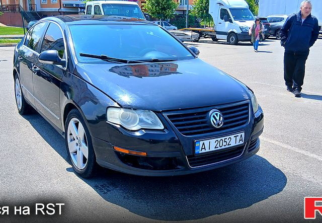 Черный Фольксваген Пассат, объемом двигателя 2 л и пробегом 233 тыс. км за 4200 $, фото 3 на Automoto.ua