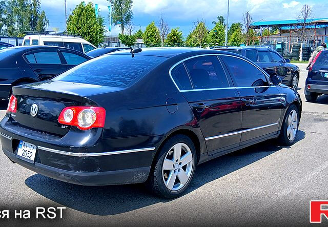 Черный Фольксваген Пассат, объемом двигателя 2 л и пробегом 233 тыс. км за 4200 $, фото 4 на Automoto.ua